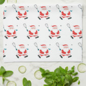 Serviette de Noël pour joueur de squash (Plié)