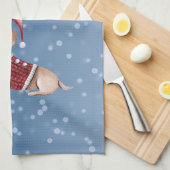 Serviette de Noël pour les mains Tapis de cuisine  (Quart Plié)