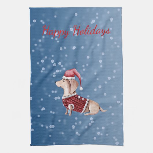 Serviette de Noël pour les mains Tapis de cuisine  (Vertical)