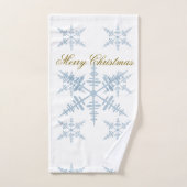 Serviette de Noël Snowflake (Serviette à main)