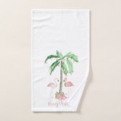 Serviette de Noël tropicale (Serviette à main)