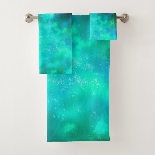Serviette de nuit Sky Emerald (En situation)