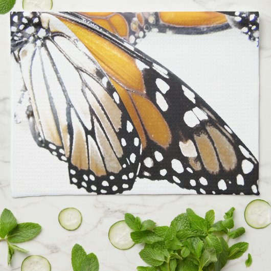 Serviette de papillon de monarque (Plié)