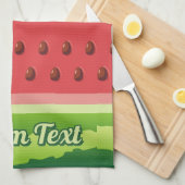 Serviette de pastèque (Quart Plié)