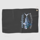 Serviette de pêche de couleur foncée de Whisperer (Horizontal)