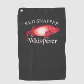 Serviette de pêche foncée Whisperer (Devant)