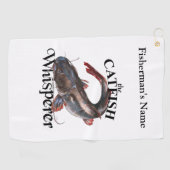 Serviette de pêche légère de poisson-crapaud perso (Horizontal)