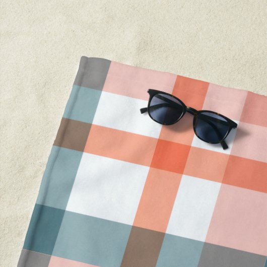 Serviette de plage (En situation)