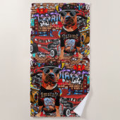 SERVIETTE DE PLAGE (Devant)