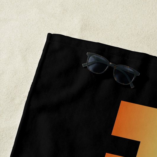 SERVIETTE DE PLAGE (En situation)