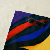 Serviette de plage (En situation)