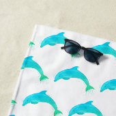 Serviette de plage (En situation)