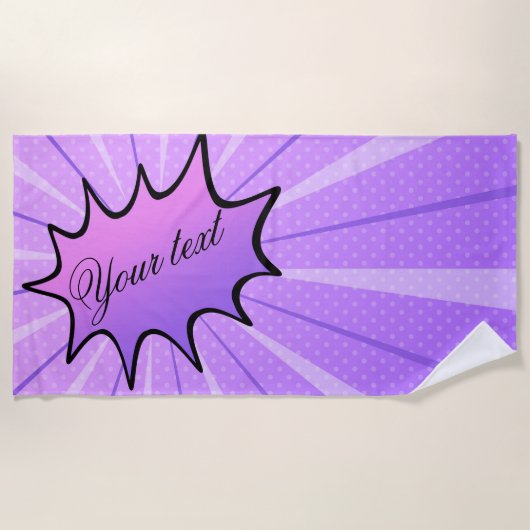 Serviette de plage (Devant)