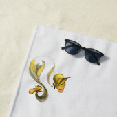 Serviette de plage (En situation)