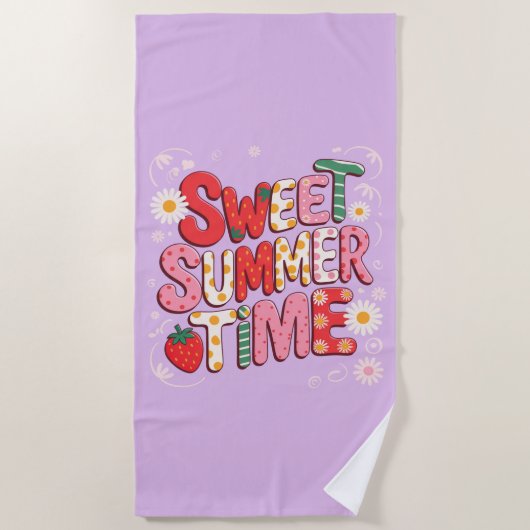 Serviette de plage (Devant)