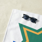 Serviette de plage (En situation)