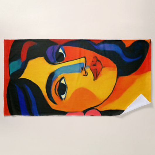 serviette de plage (Devant)