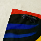 serviette de plage (En situation)