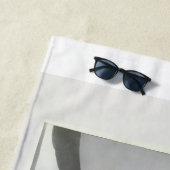 Serviette de plage (En situation)