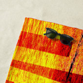 Serviette de plage (En situation)