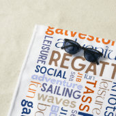 Serviette de plage (En situation)