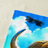 Serviette de plage (En situation)