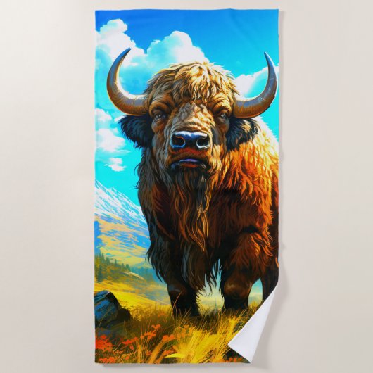 Serviette de plage (Devant)