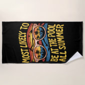 Serviette de plage (Devant)
