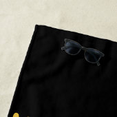 Serviette de plage (En situation)