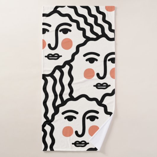 Serviette de plage (Serviette de bain)