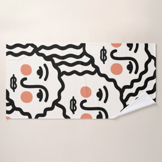 Serviette de plage (Serviette de bain)