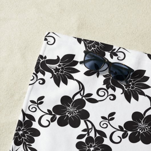 Serviette de plage (En situation)