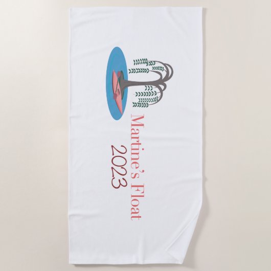 Serviette de plage (Devant)