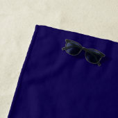 Serviette de plage (En situation)