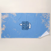 Serviette de plage (Devant)