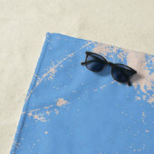 Serviette de plage (En situation)