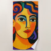 serviette de plage (Devant)