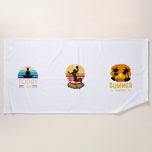 Serviette de plage (Devant)