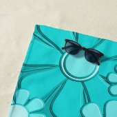 Serviette de plage (En situation)