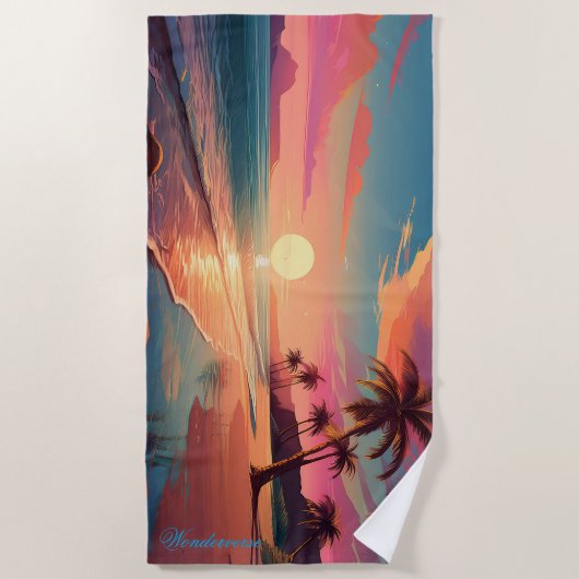 Serviette de plage (Devant)