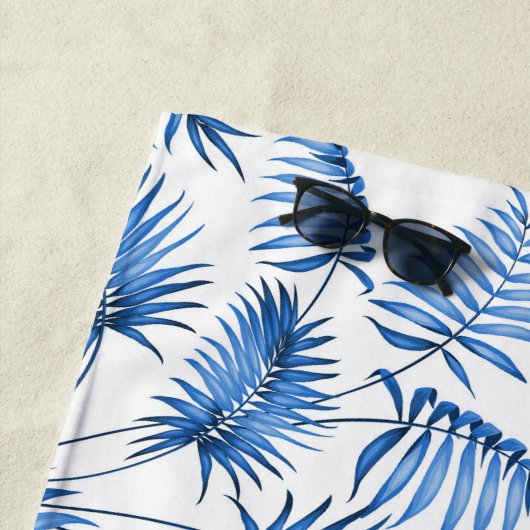 Serviette de plage (En situation)