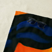 serviette de plage (En situation)