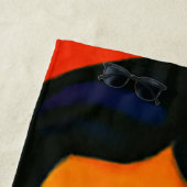 serviette de plage (En situation)