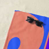 Serviette de plage (En situation)