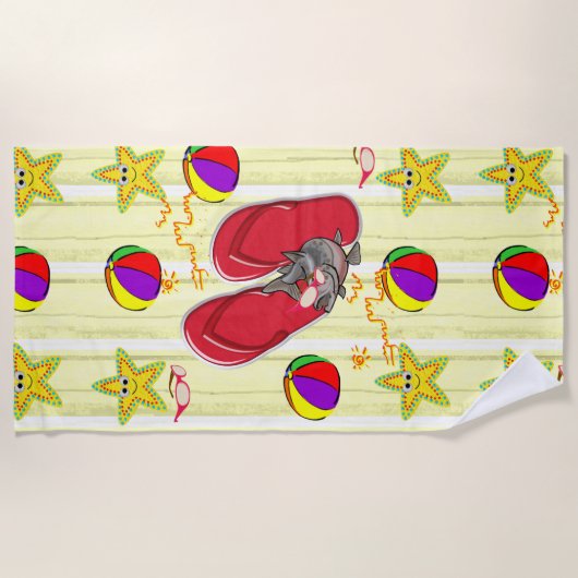 Serviette de plage (Devant)