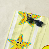 Serviette de plage (En situation)