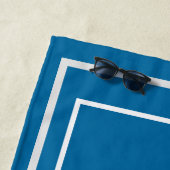 Serviette de plage (En situation)