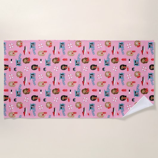 Serviette de plage (Devant)