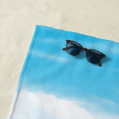 Serviette de plage (En situation)