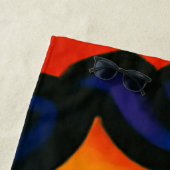 Serviette de plage (En situation)